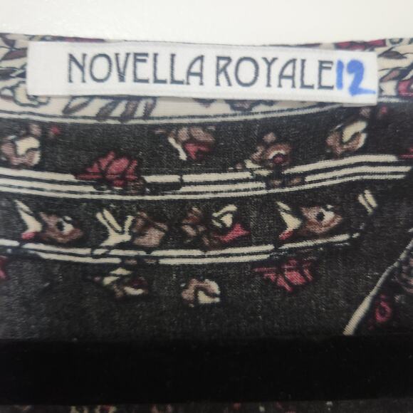 Novella Royale Boho The Fly Jumpsuit in Dark Dial size Small - Picture 8 of 10